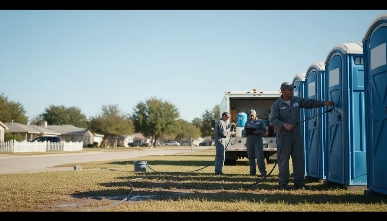 Long-Term Portable Toilet Rental in Aberdeen Proving Ground, MD near me